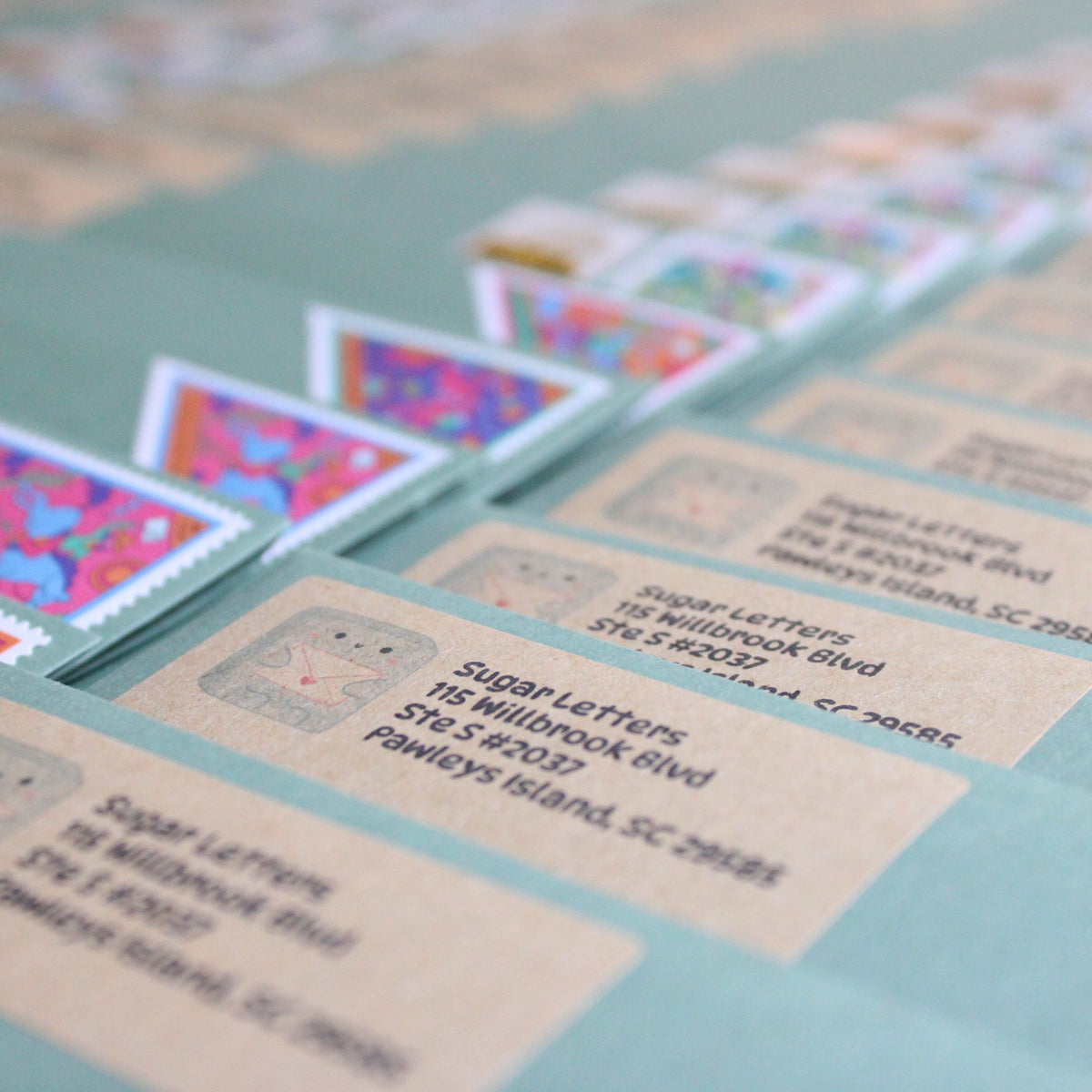 Sugar Letters GIFT w/ Tracked Shipping — USA