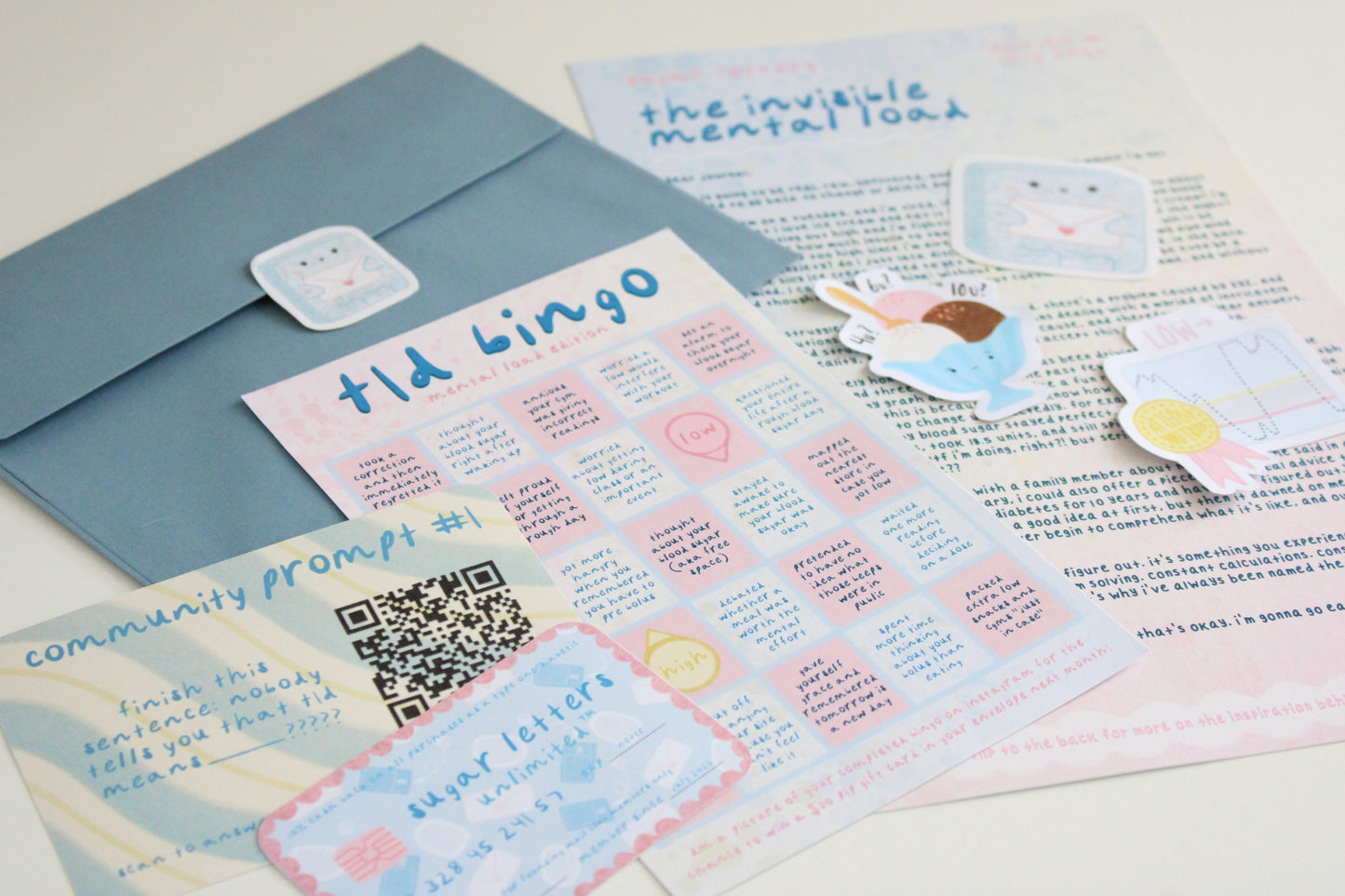 Sugar Letters Mail Club — INTERNATIONAL